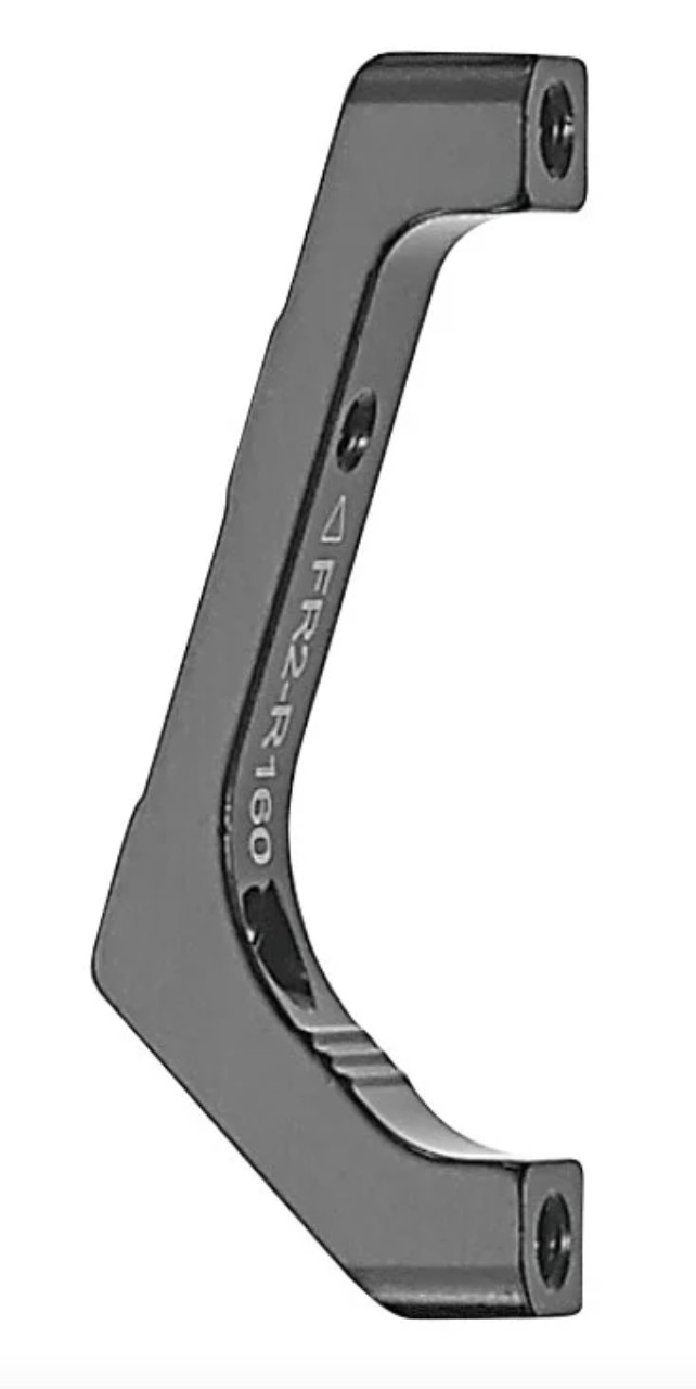 TRP FR2 Flat Mount Frame-Post Mount Caliper for 160mm Rotors in Black (NEW)