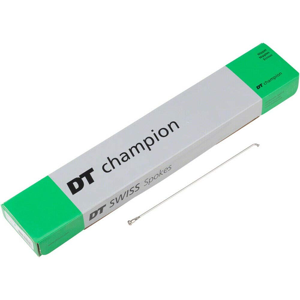 DT Swiss Champion silver spokes 14 g = 2 mm box 100, 190 mm