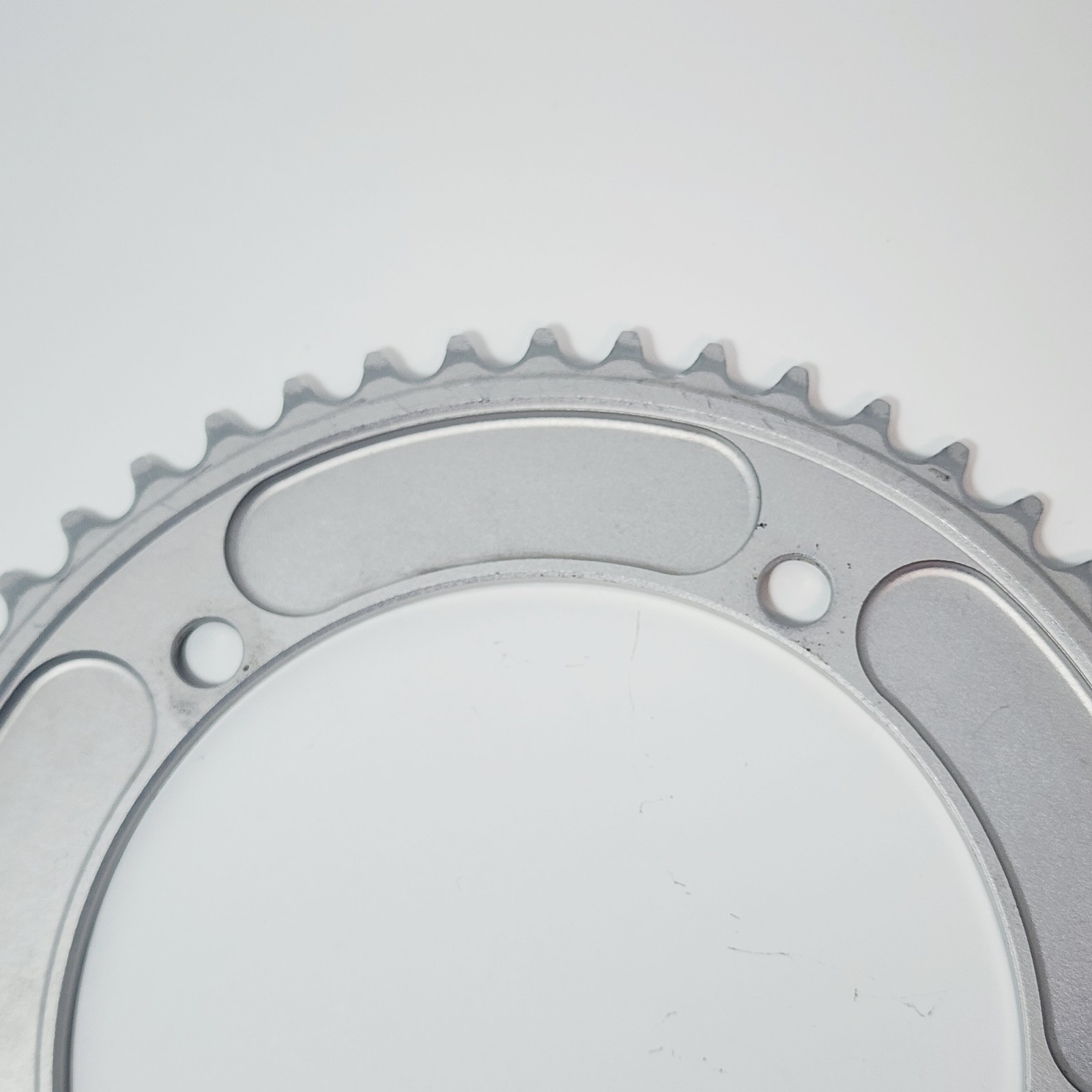 Sugino ZEN 50T NJS Track Chainring 144 BCD 1/8 Silver Keirin Fixed Japan