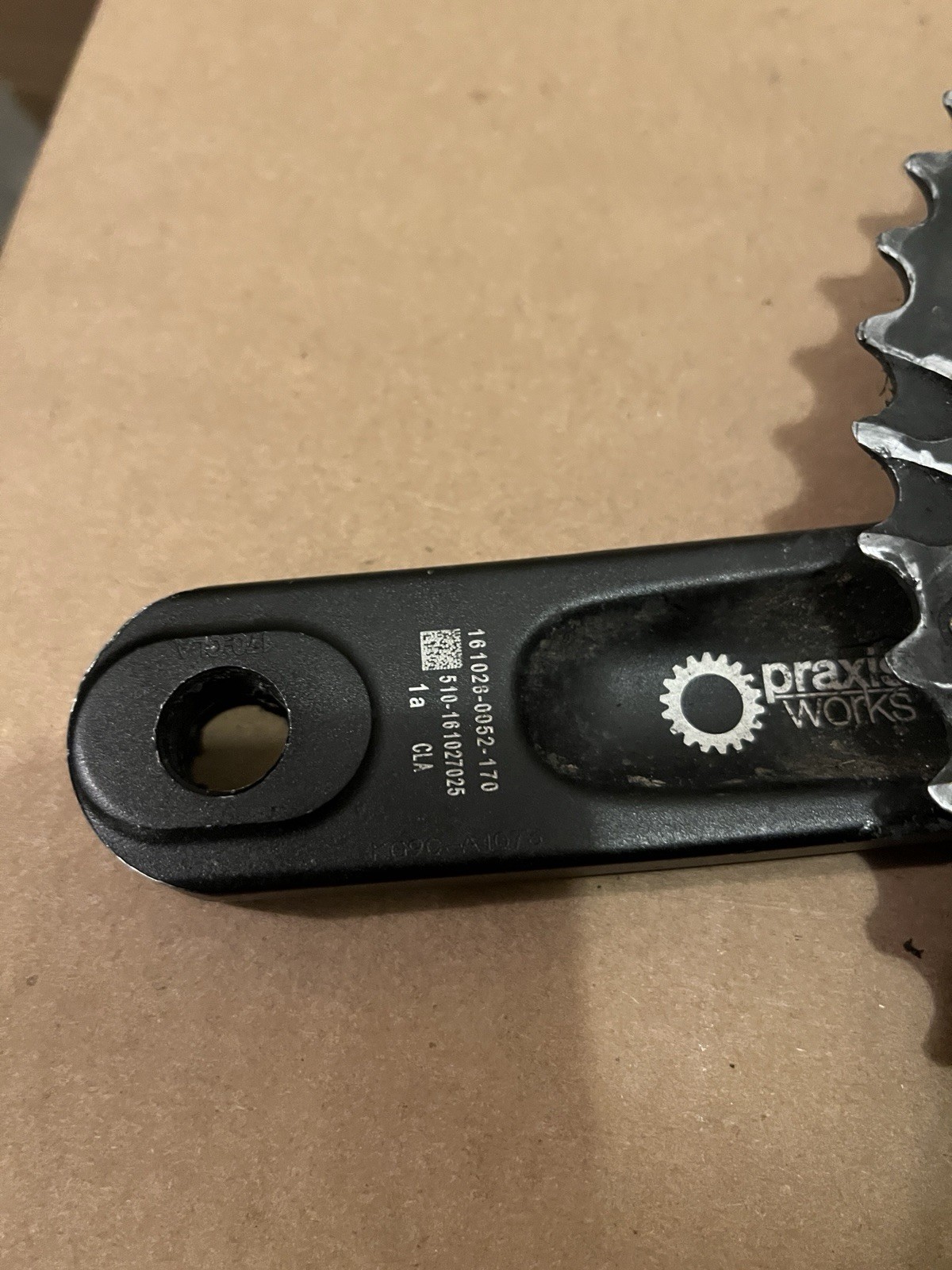 170mm 52/36T Praxis Works Alba Levatime Alloy Crankset