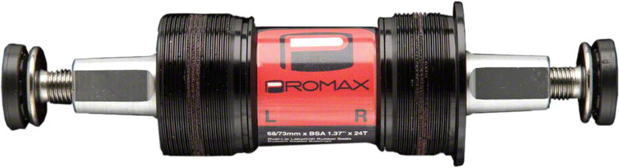 Promax SC-1 Square Taper JIS BSA (English) Bottom Bracket 68x108mm Spindle Crank