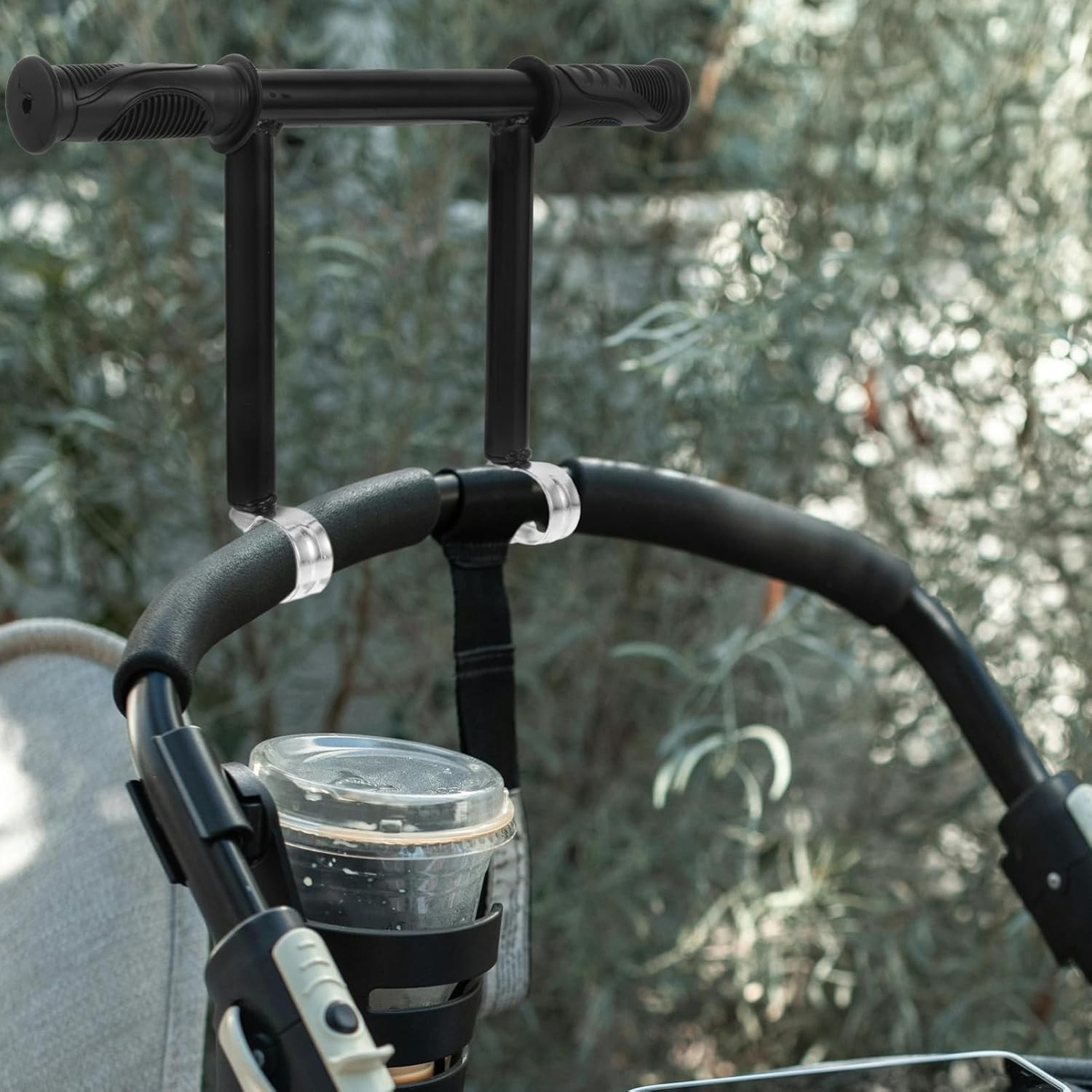 ABOOFAN Cart Handrails Luggage Handle Extender Mountain Bike Handlebar Bracket B