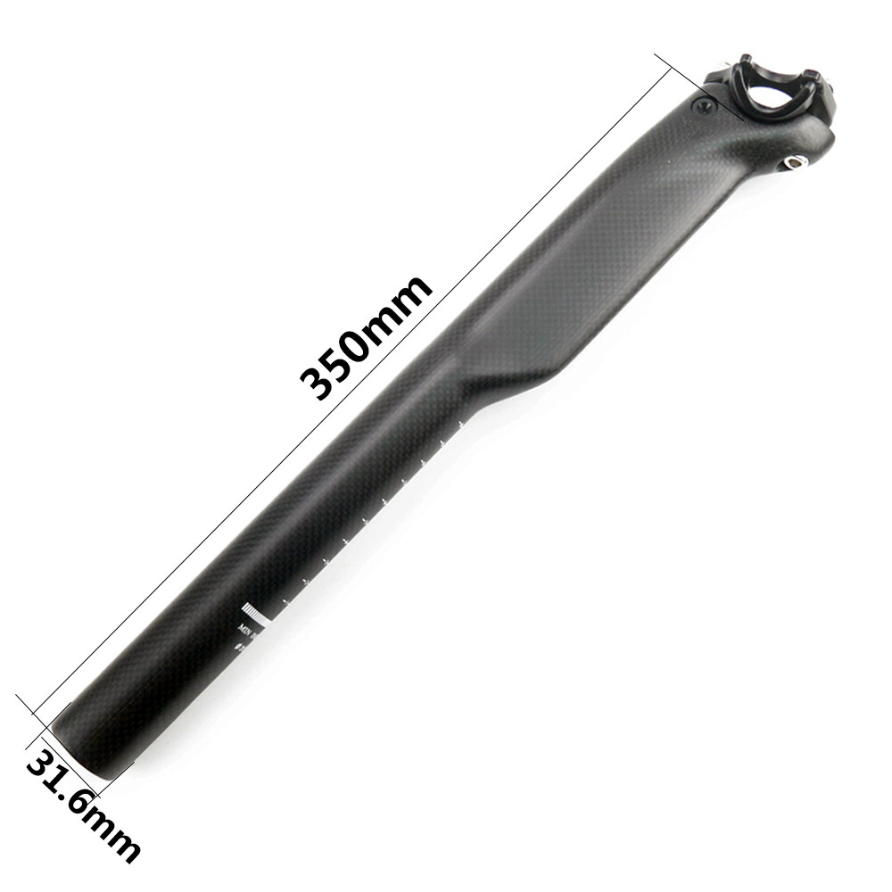 Carbon Road Bike Seatpost 27.2/30.8/31.6mm Offset 25mm MTB Seat For Saddle