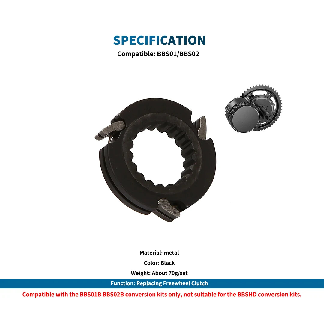 Pawl Clutch for Bafang Mid-Drive BBS01B BBS02B BBSHD Motor