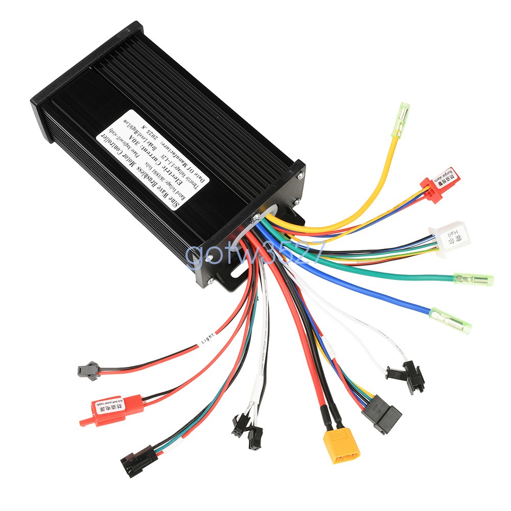 36V 48V 64V 40A 30A 20A Brushless Motor Controller E-Bike S866 LCD Display Meter