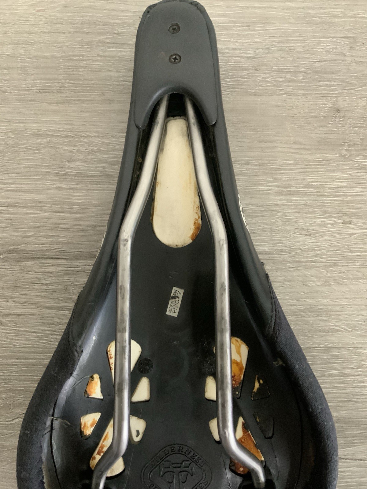 WTB POWER BIKE SADDLE 264 GRAMS 150 MM X 305 MM TITANIUM STAYS