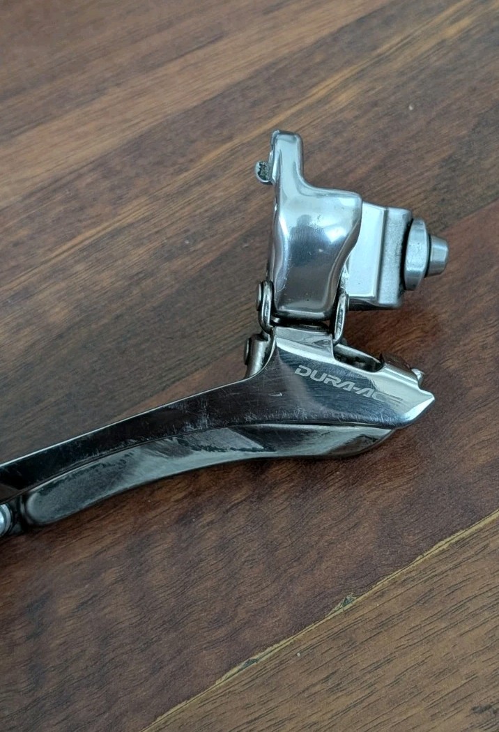 SHIMANO DURA ACE FRONT DERAILLEUR BRAZE-ON 7800 MODEL