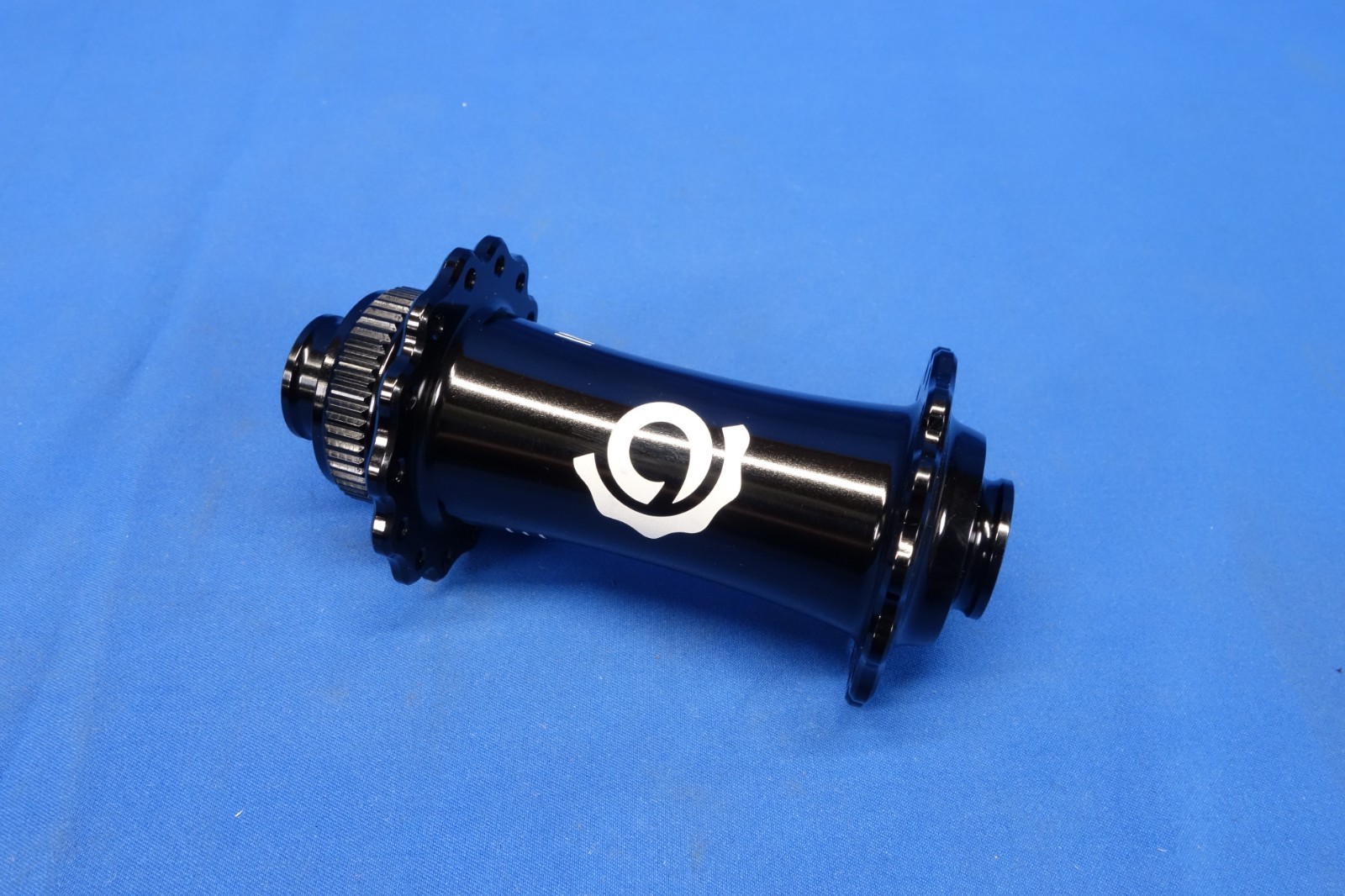 New Industry Nine Hydra 2 Boost Disc Front Hub: 15×110, Center Lock, 28H, Black