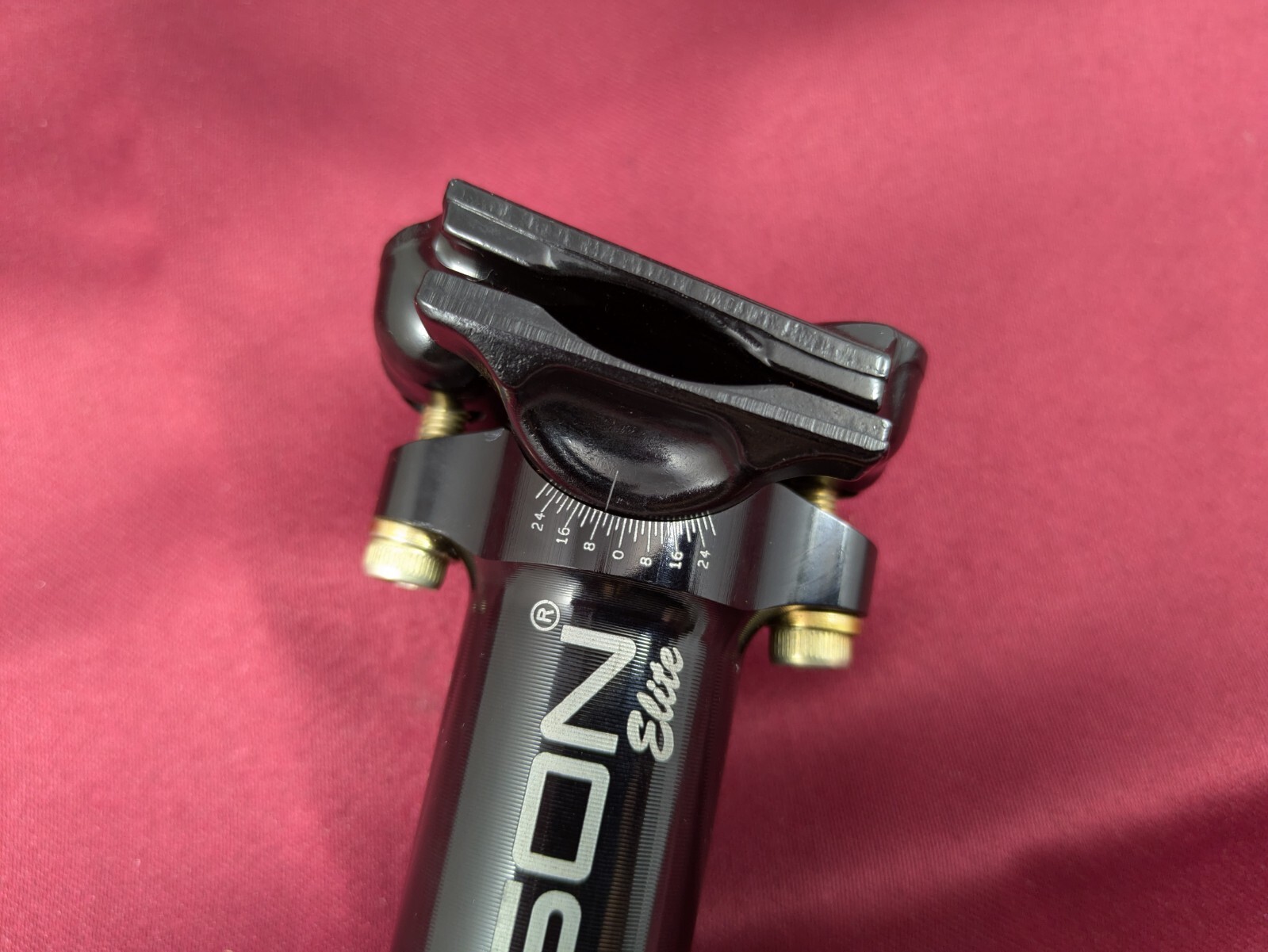THOMSON Elite Seatpost SP-E123 28.6 x 250mm Black USA New-Old-Stock w/Bag
