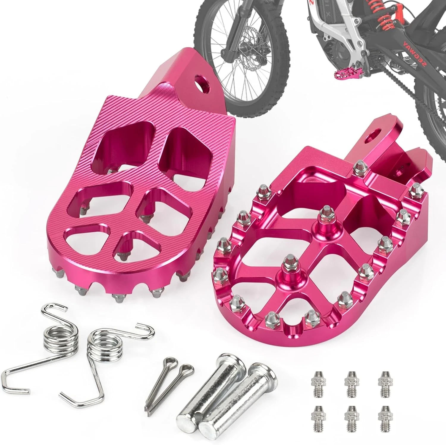Dirt Bike Foot Pegs for Surron Light Bee X/S E-Ride Pro SS/SR/S Talaria MX3 MX4