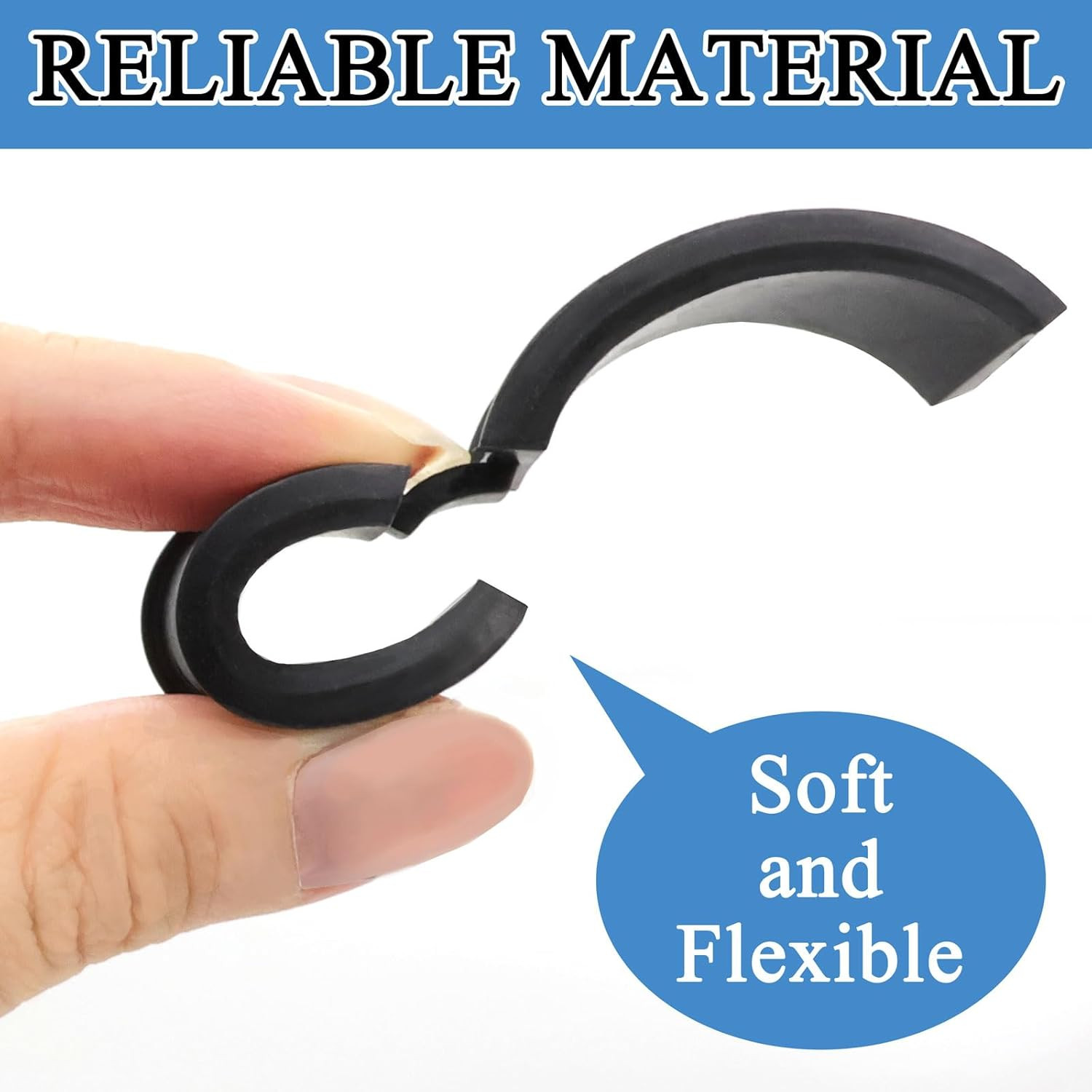 16 Pcs Bicycle Handlebar Rubber Gasket Fits 22.2/25.4 to 31.8 mm Bike Handlebar