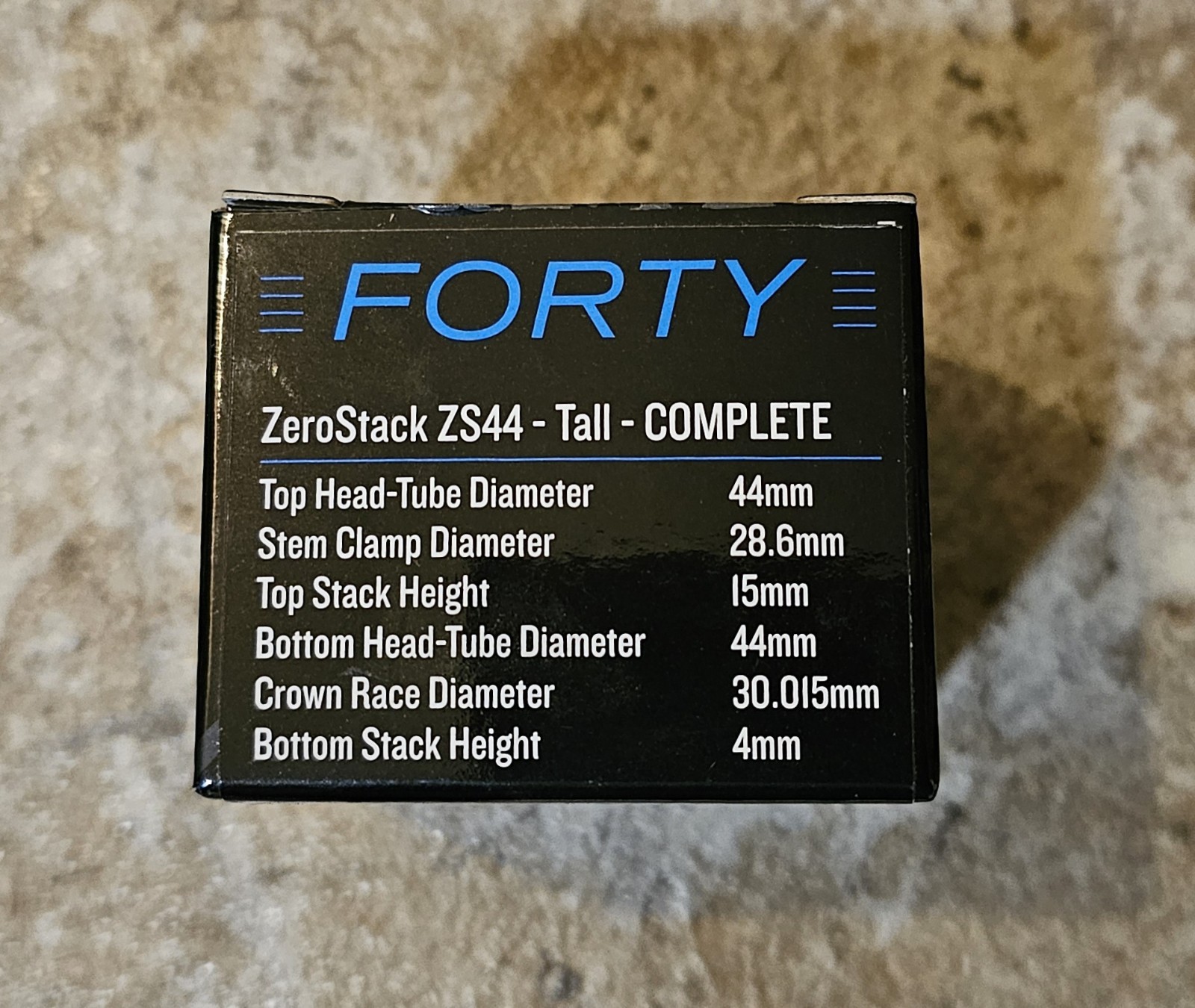 Cane Creek Forty ZeroStack ZS44 Tall 28.6mm Head Set