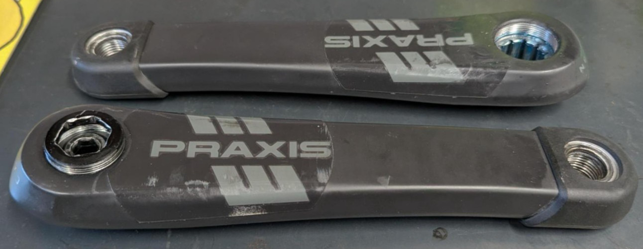 Praxis E-bike Crank Arms Carbon 175mm