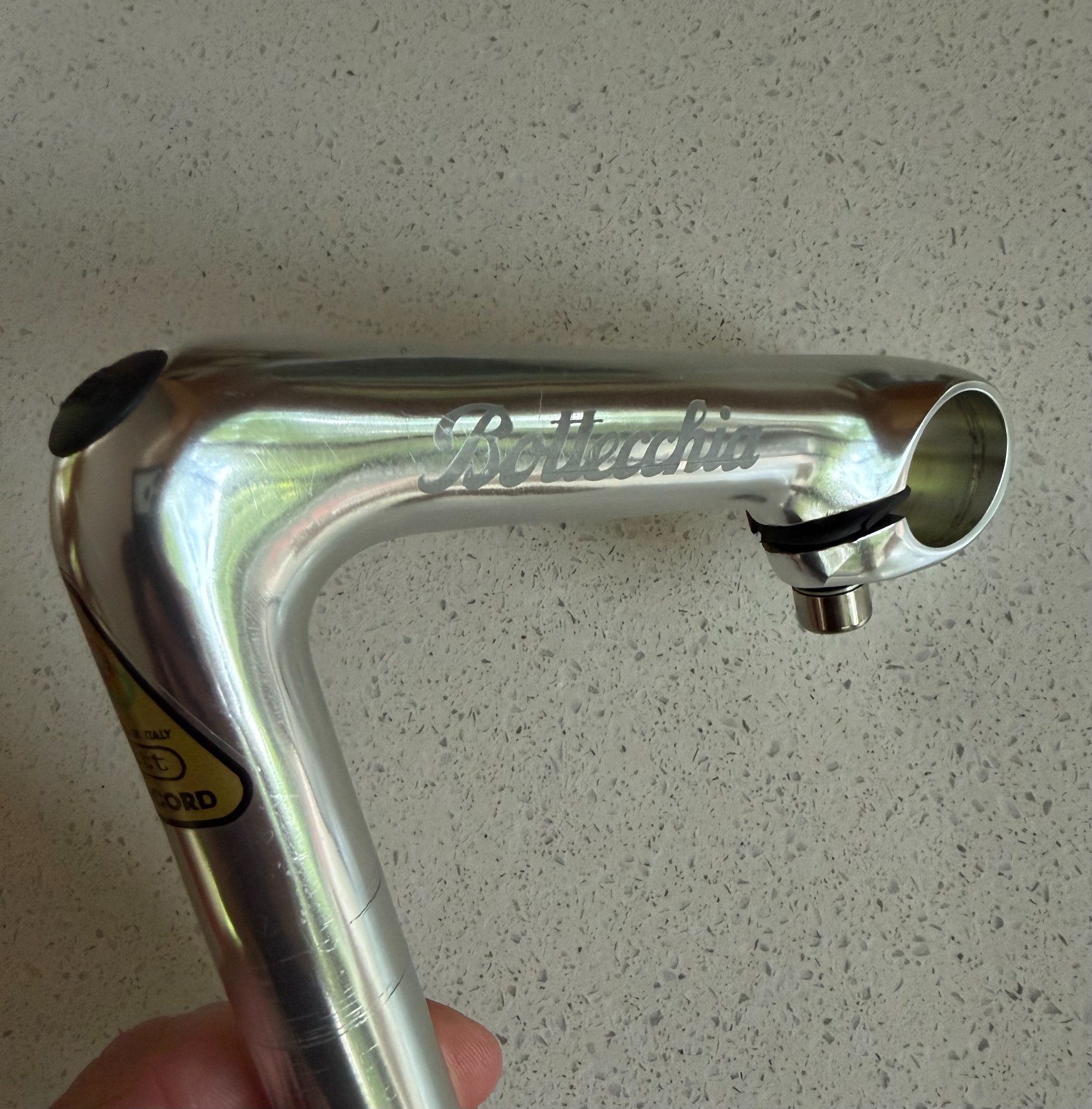 Vintage 3ttt Quill Stem w/BOTTECCHIA LOGO 22.2mm Steerer, 130mm, 25.4mm Clamp