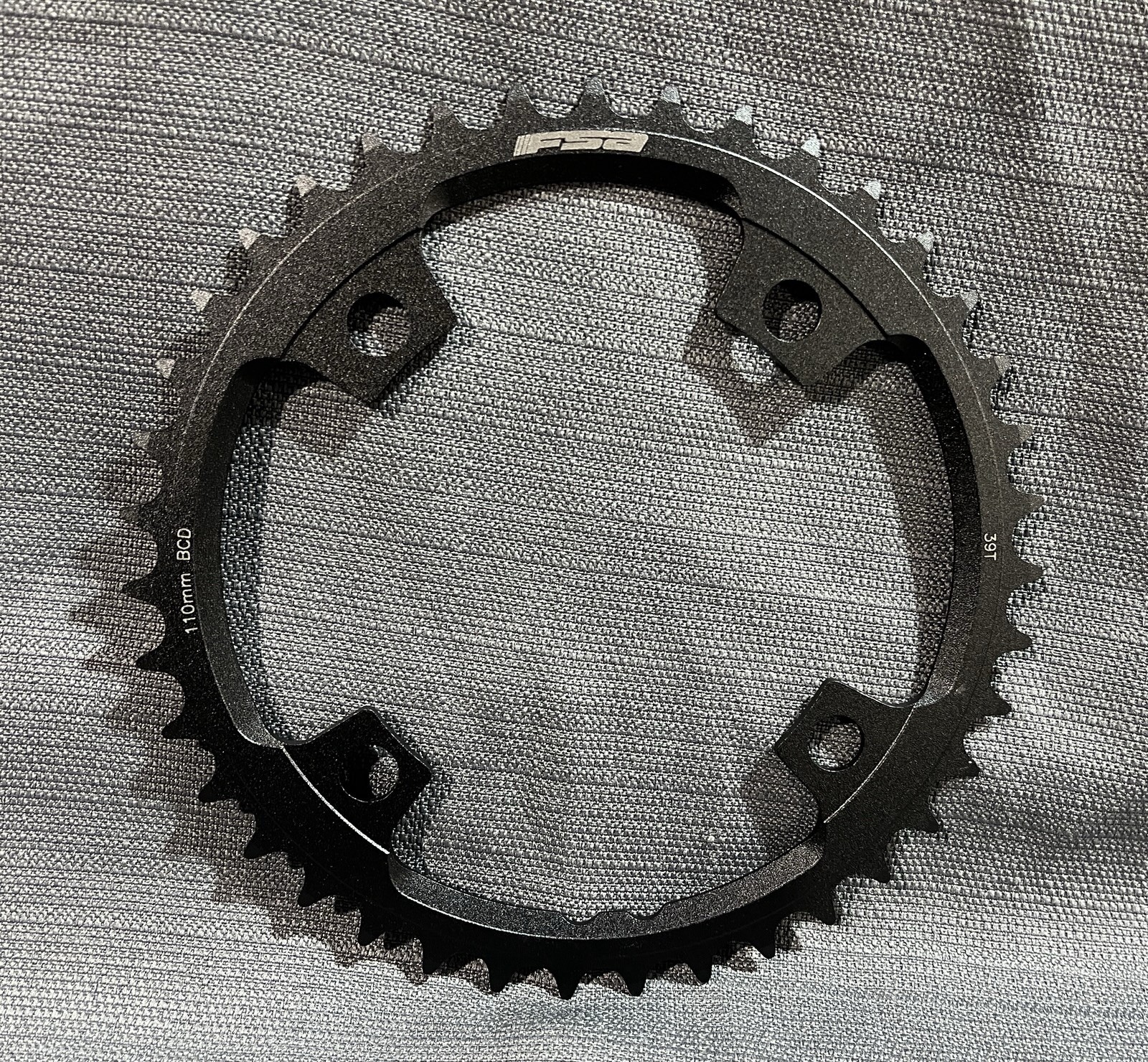 NOS FSA WA270-55T WB074-39T 55/39T Chainring Set 110mm ABS 4-Bolt K-Force SL-K
