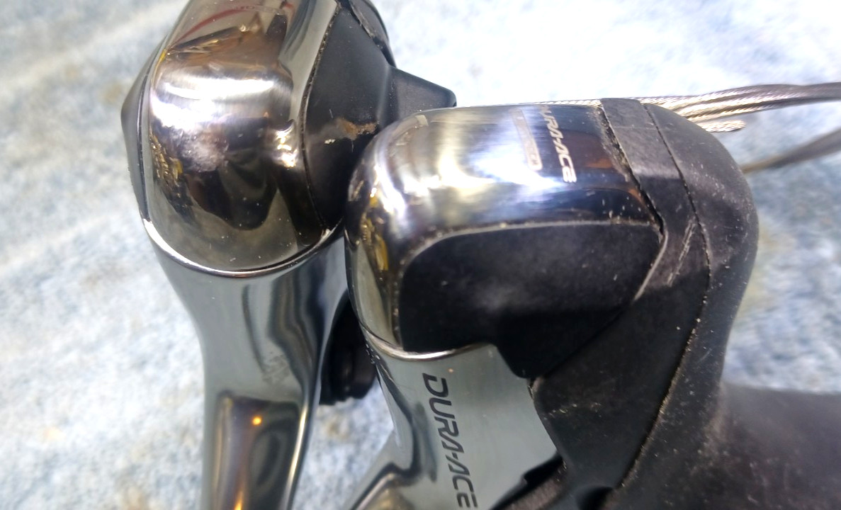 Near Festive, Shimano DURA-ACE, STI Brake Lever/Shifter Set, ST-7801, 2×10-Speed