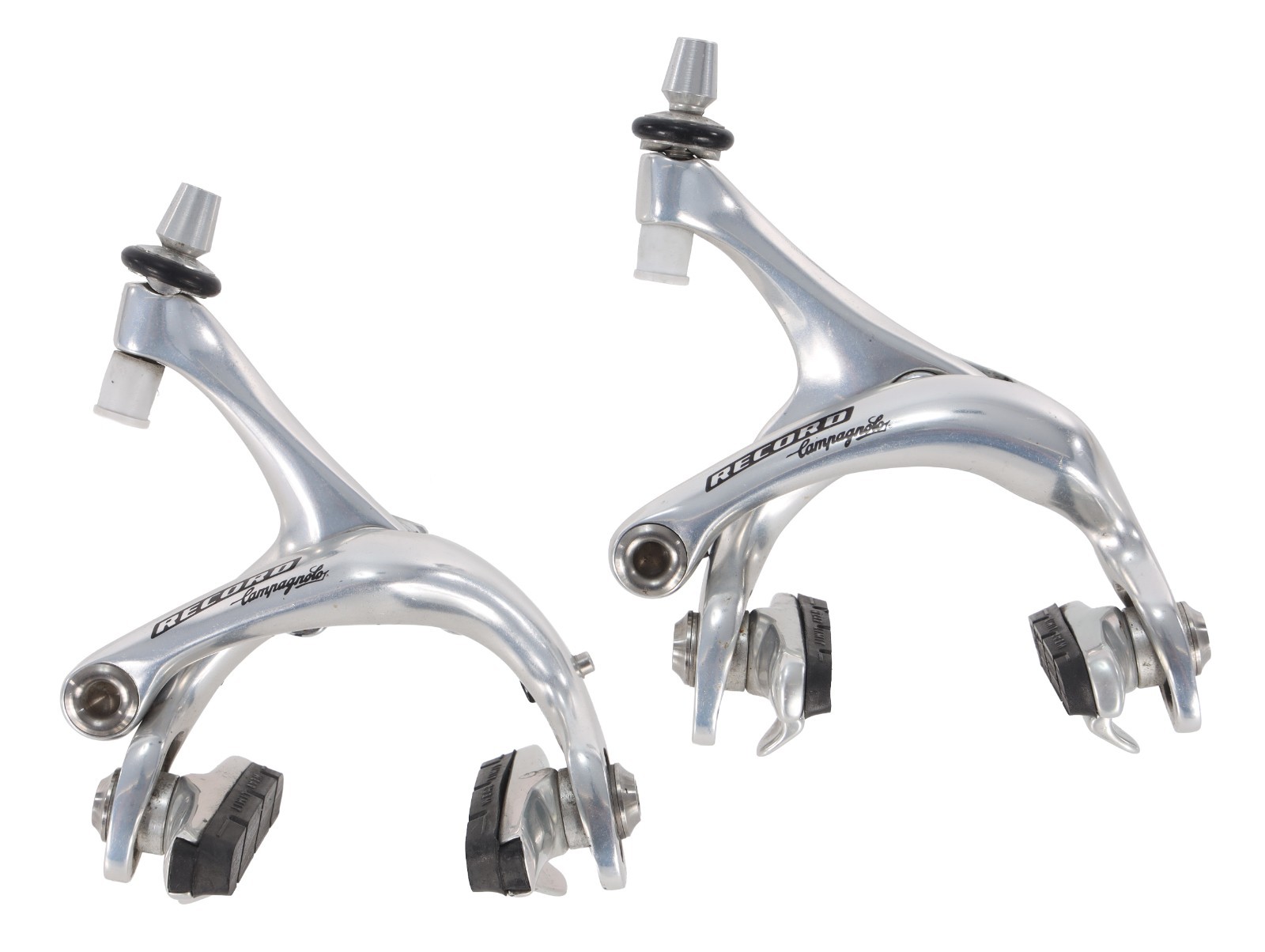 Campagnolo Record Dual Pivot Road Bike Rim Brake Calipers SET Titanium F + R