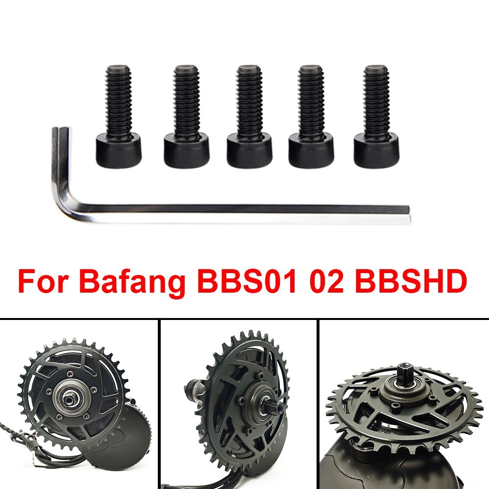 Easy Installation of Chainring Bolts for BAFANG for BBS01 02 EBike Electric