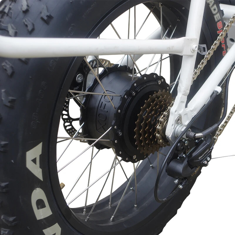 48V 1000W 20 24 26in Snow Fat Ebike Conversion Kit Rear Brushless Gear Hub Motor