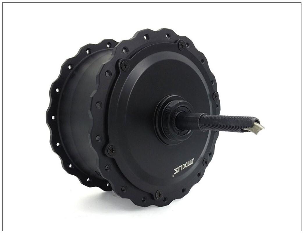 48V 750W Brushless Gear Rear Wheel Drive Hub Motor Fat E-bike for 175 mm 190mm