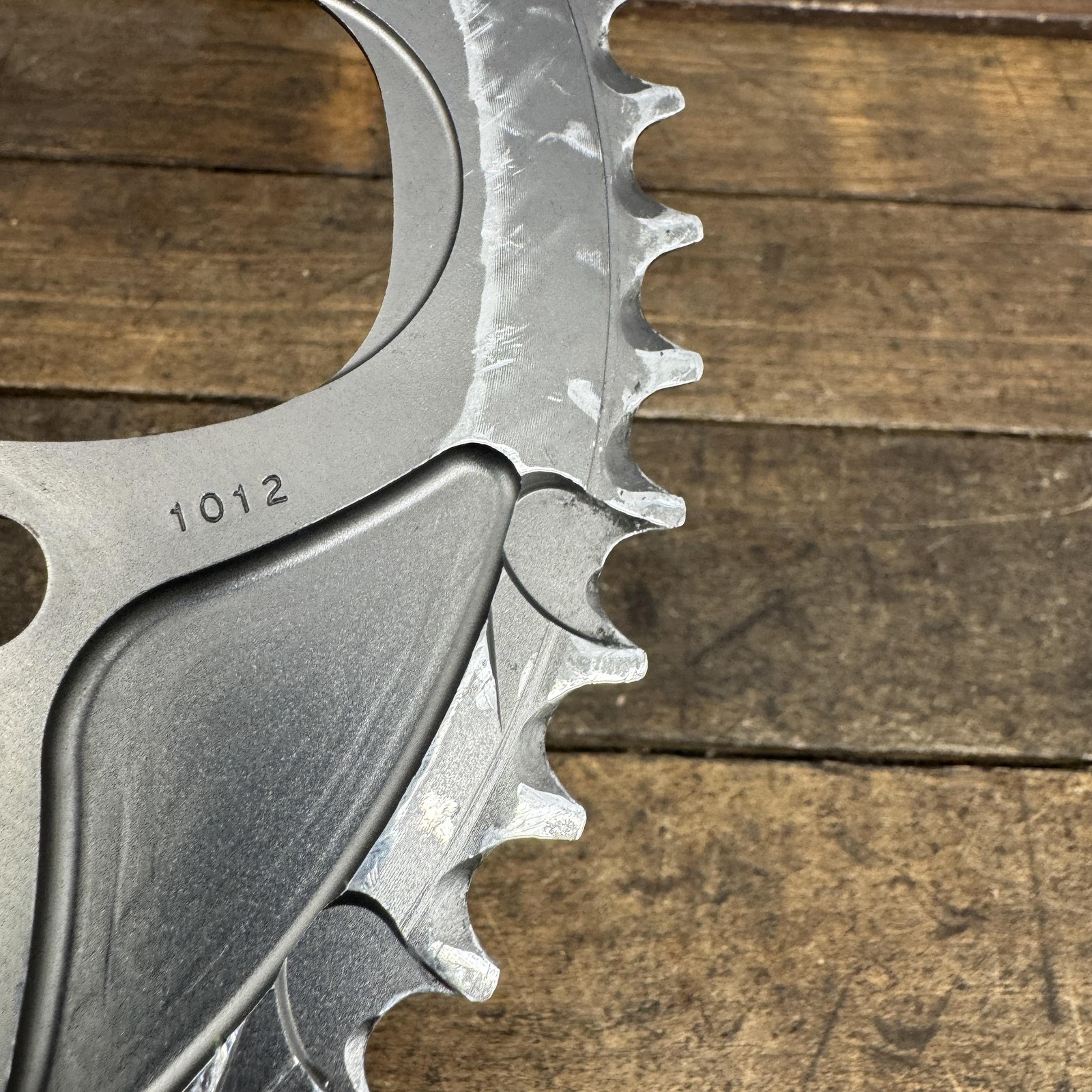 SRAM PowerGlide 50T Chainring 110 BCD 5-Arm Gray 10 Speed Road Bike 10s