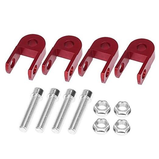 2 Pair 3cm Motorcycle Shock Absorber Height Extension Universal Rear Shock
