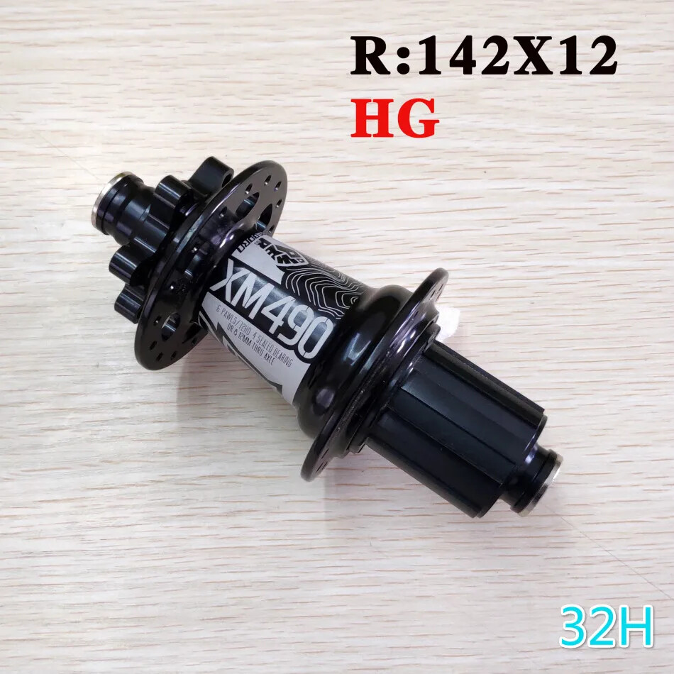 MTB Hubs 4 Bearing 6 Claws Mountain Bike Hub Front Rear QR or Thru 32 Holes