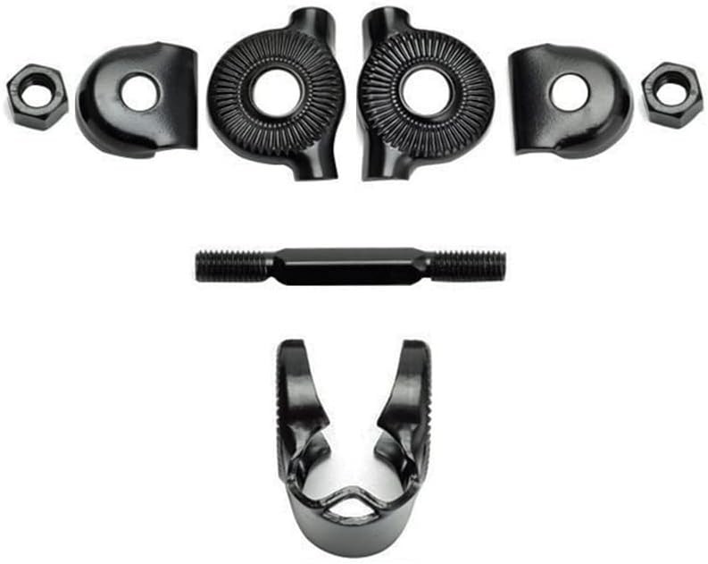 Bike Seat Clamp Bicycle Seat Adapter Fit for Standard Rail Saddles