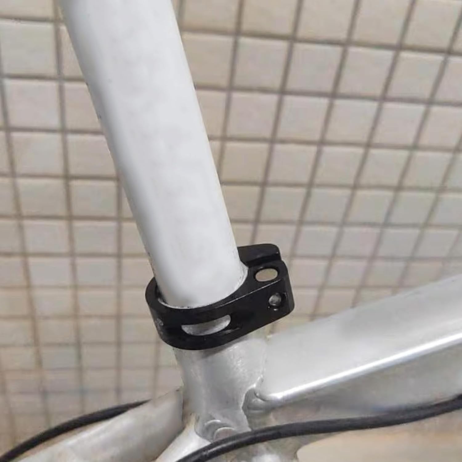 Bike Seatpost Clamp Quick Release Aluminum Alloy Tightener Clip 28.6/31.8/34.9mm