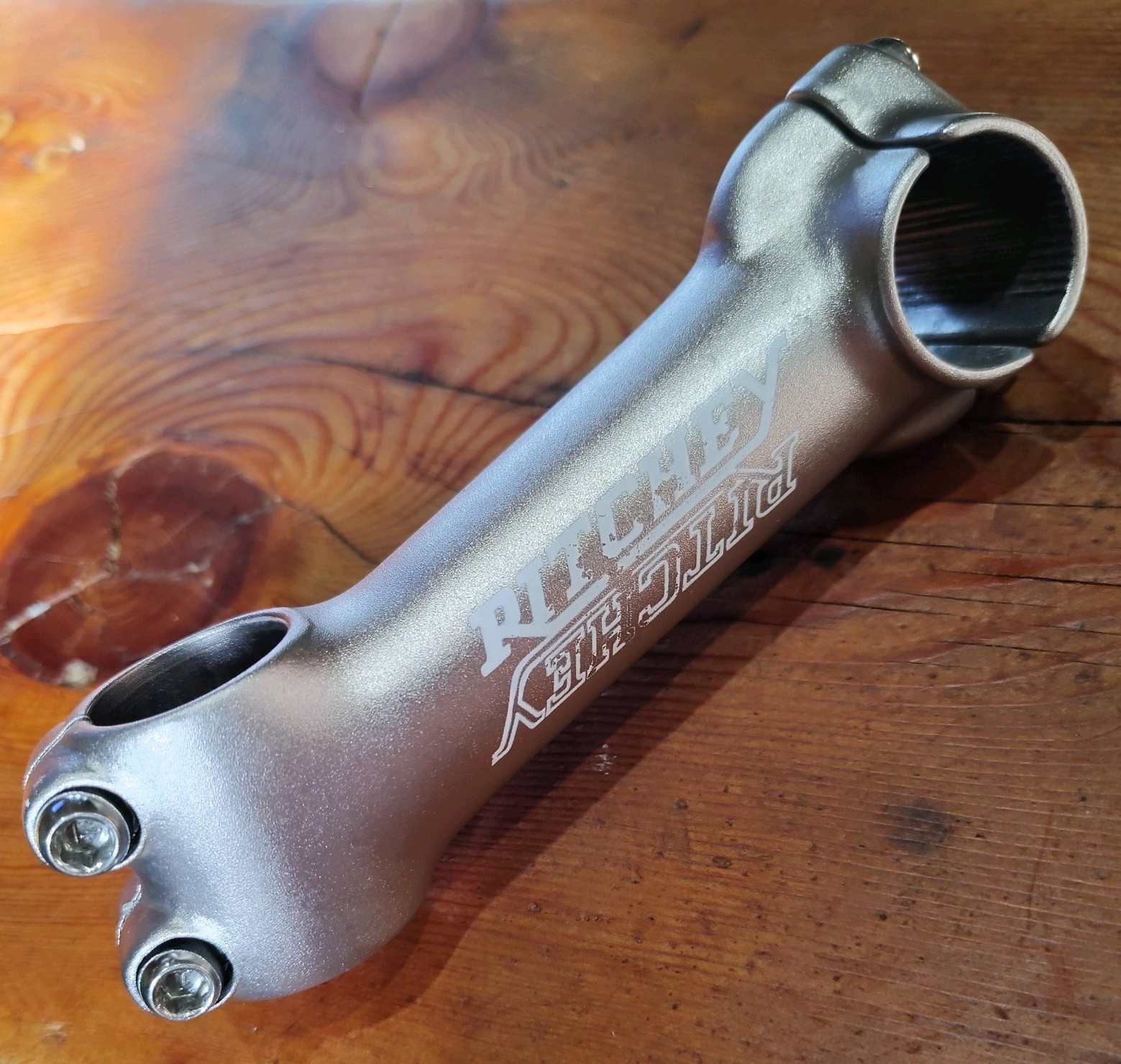 Ritchey Threadless 1″ Stem Aluminum Alloy 110 mm Reach 25.8 Clamp Silver 15d+/-