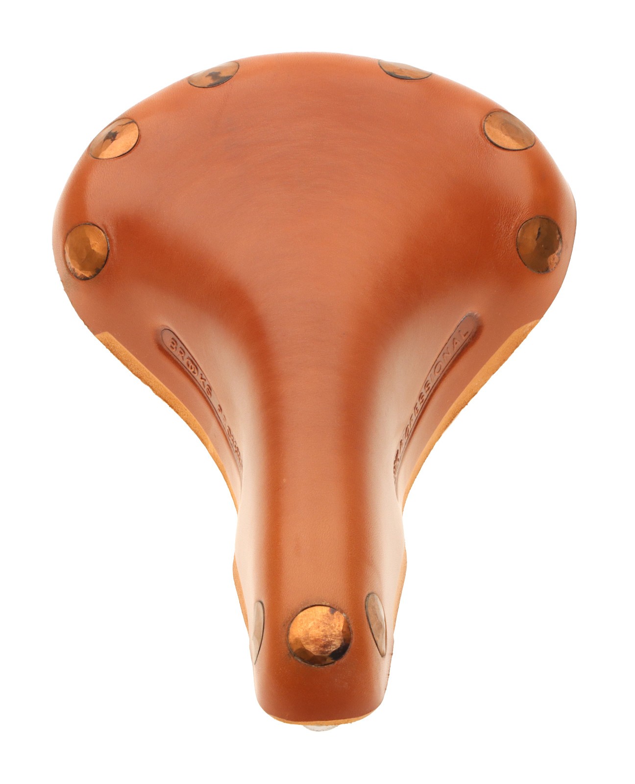 Brooks Team Pro Special Saddle Steel Rails Hard Leather Cover Honey NEW NOS