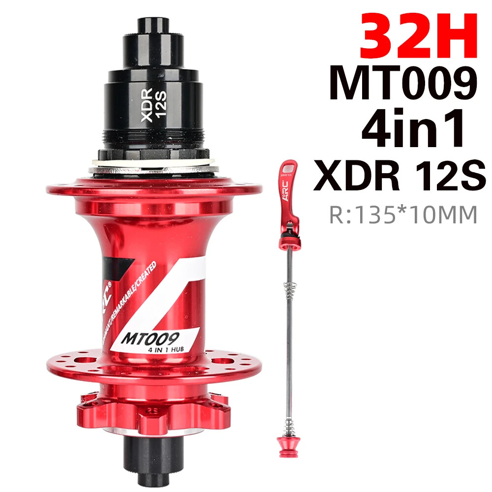 Front Rear 6 Pawls 114T Noise Hub Mountain Bike NBK Sealed Bearing Hub HG XD MS