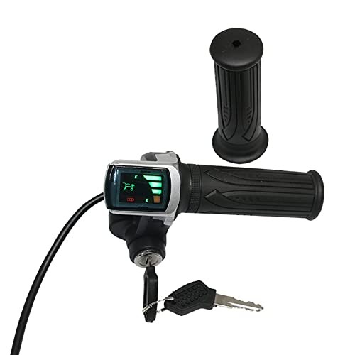 HUIOP Electric Bike Grip/36V/48V Electric Bike Grip Throttle with LCD 24V