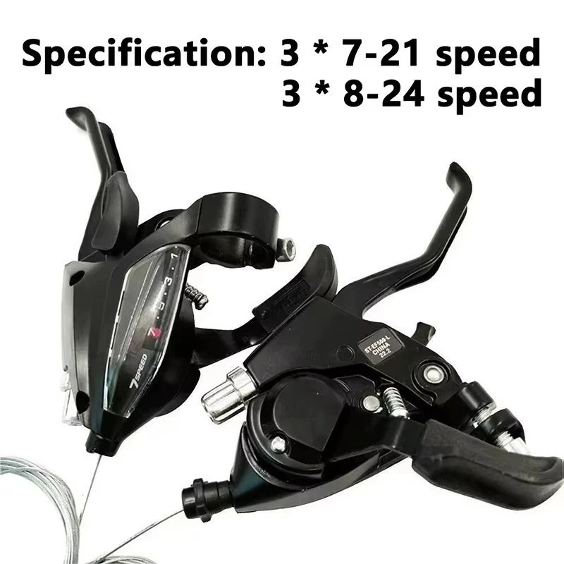 Fit For Shimano ST-EF500 3/7/8 speed MTB Bike Brake Levers Set Shifter EF500