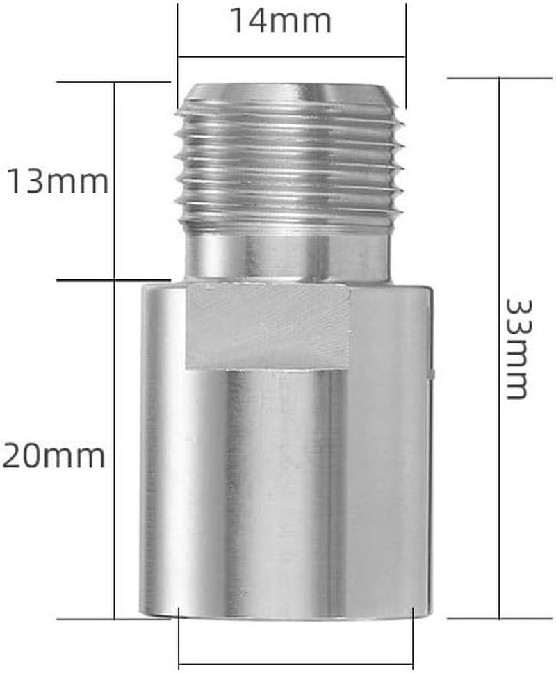 Chrome-Molybdenum Steel Bike Pedal Extenders, 20mm Compatible with 9/16″ Pedals