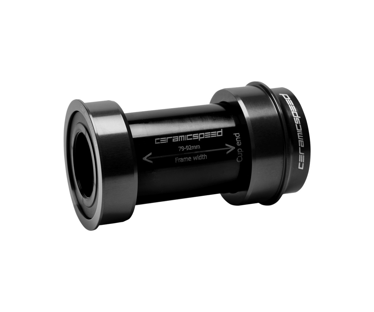 *NEW* CeramicSpeed BBright Bottom Bracket – 24mm Spindle, Coated Races, Black