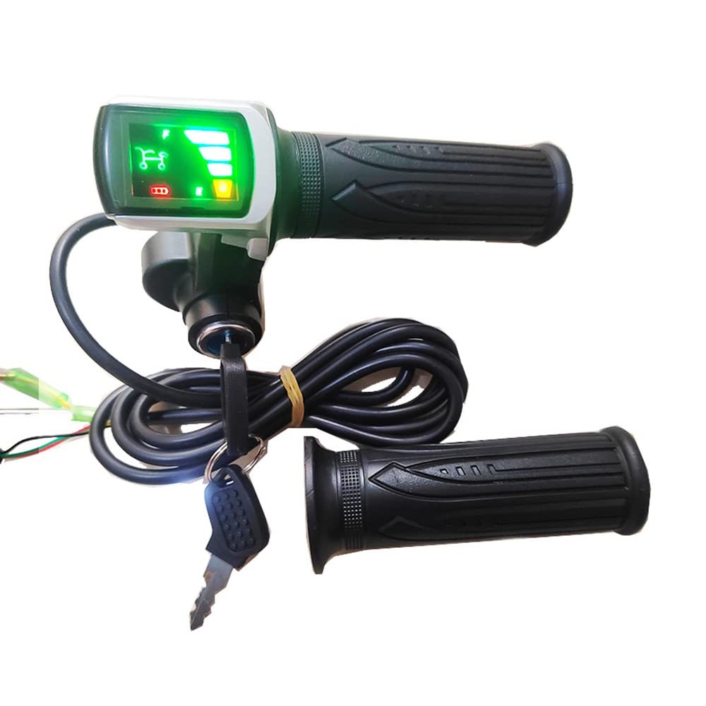 48V Electric Bike Twist Throttle LCD Display Bicycle Scooter Electric Motor Bike