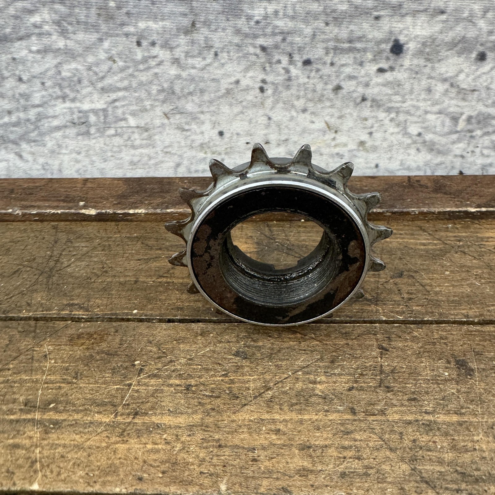 Vintage Shimano BMX Freewheel 16T Silver Steel 1980s OG Japan Single Speed