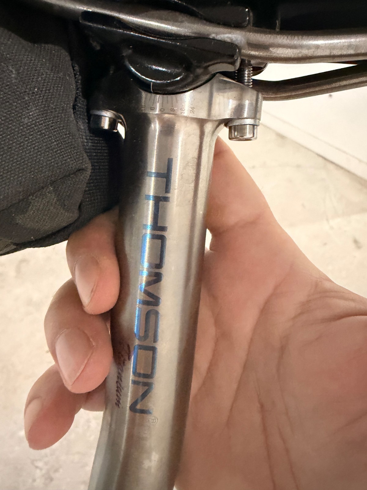 Thomson Titanium Ti setback seatpost 27.2 + extras!