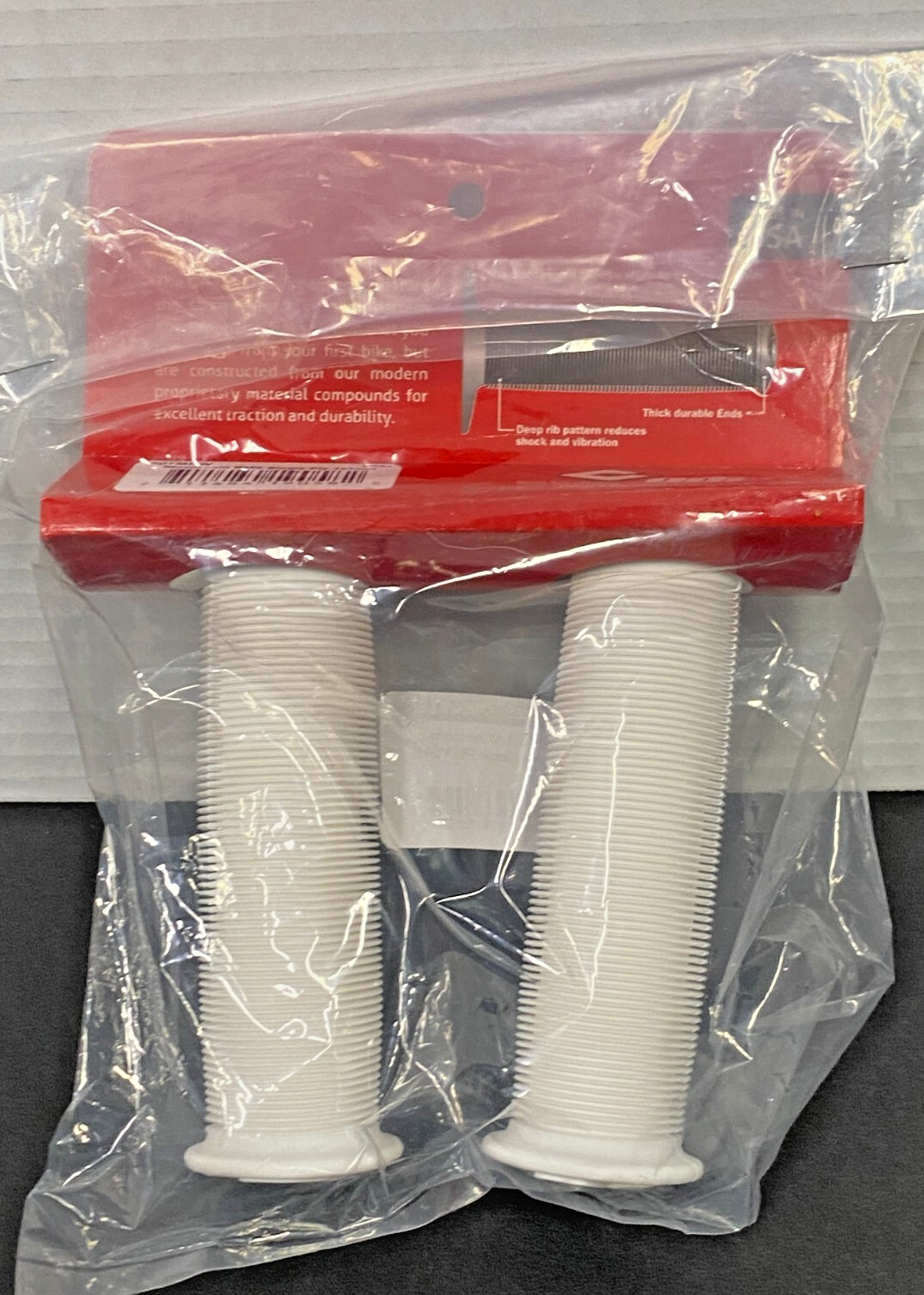 Brand New – Odi Mushroom BMX Handlegrips Grips Single Ply White Made In USA