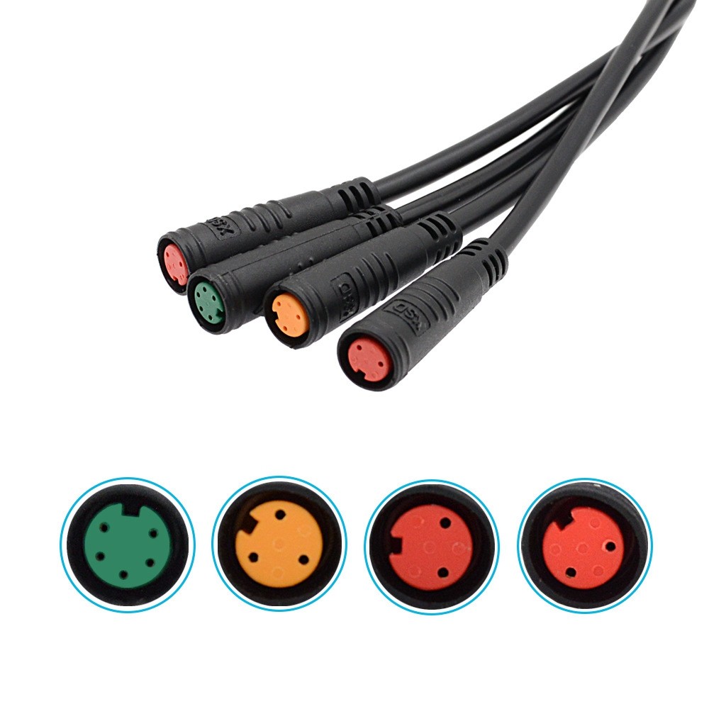 150cm 2T4 Waterproof Cable for Display Controller Brake Throttle Conversion line
