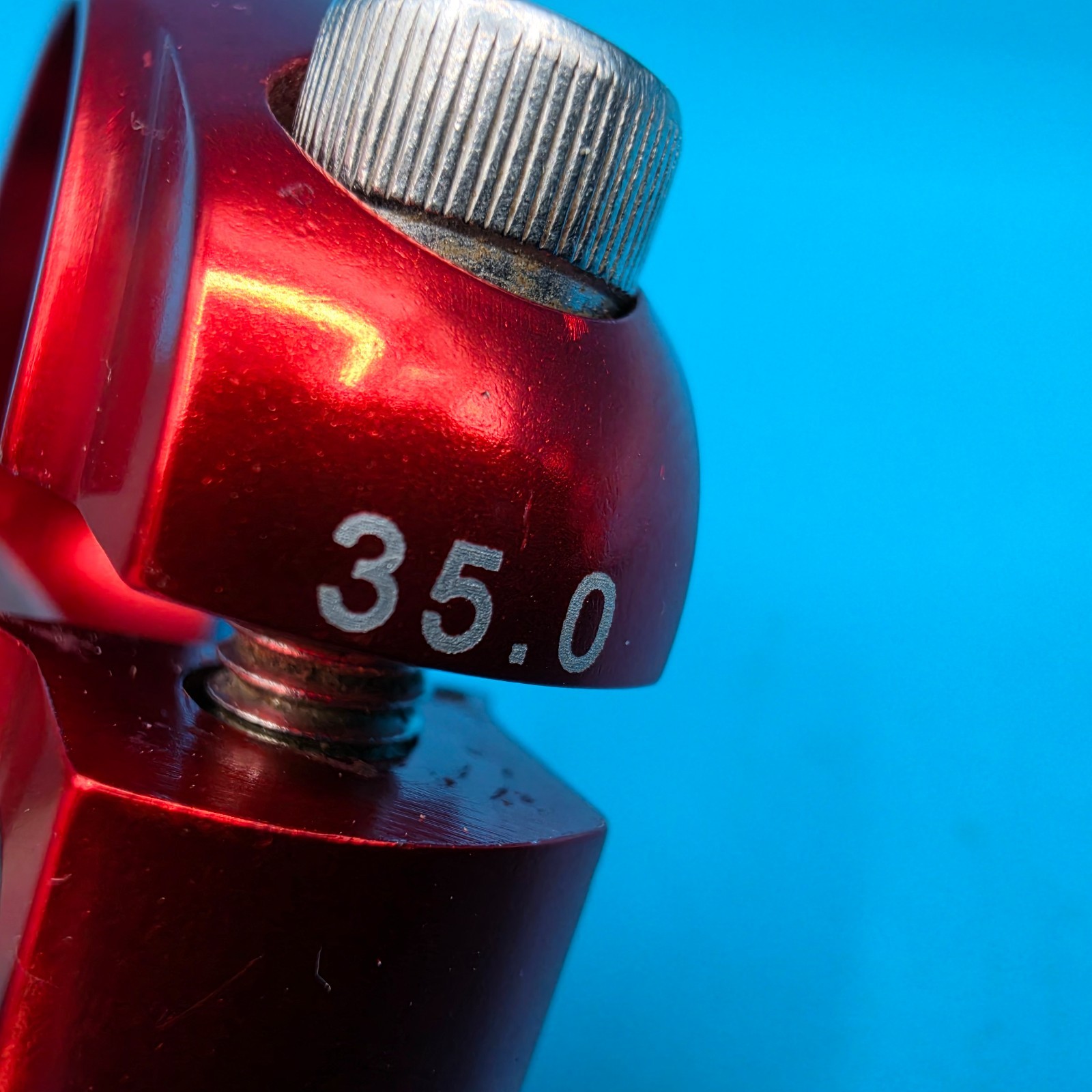 Salsa Lip-Lock Seatpost Clamp 34.9 35.0 RED EUC!!! g22