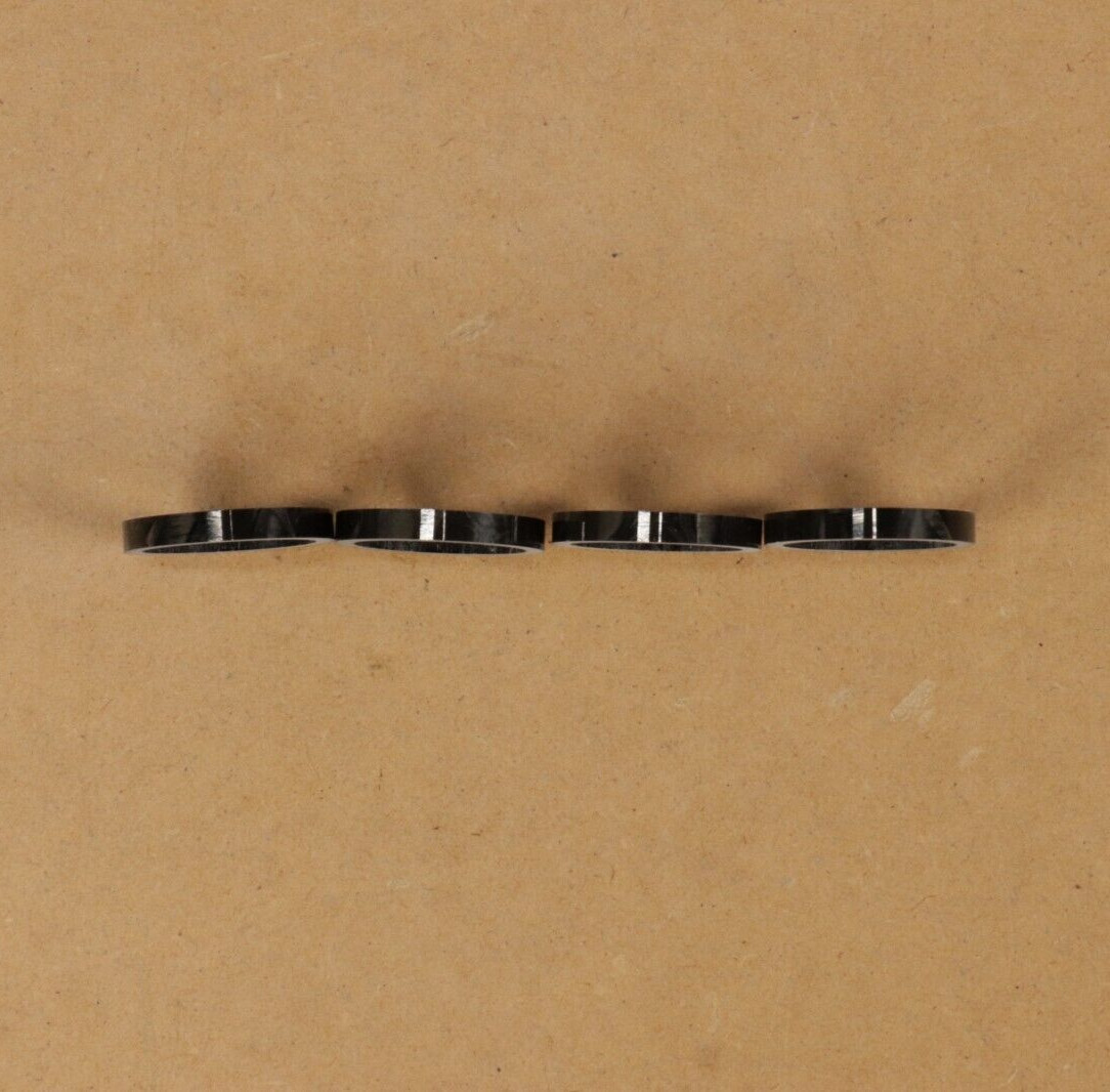 FSA 160-4205XOE 5mm x 1-1/8″ Carbon Fiber Bicycle Headset Spacers 4-Pack No Logo