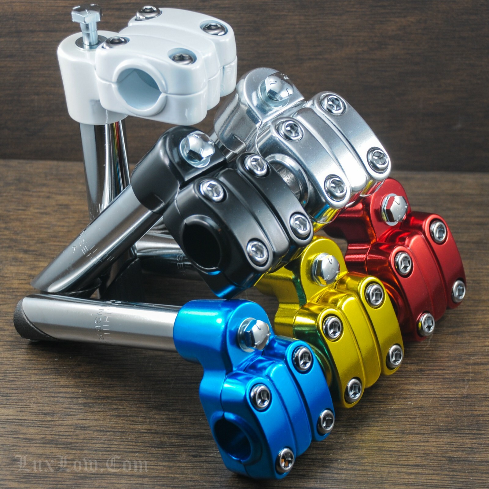 Alloy 7/8″ 22.2mm Old School BMX Bike 4 Bolt Quill Stem Vintage Cruiser Bicycle