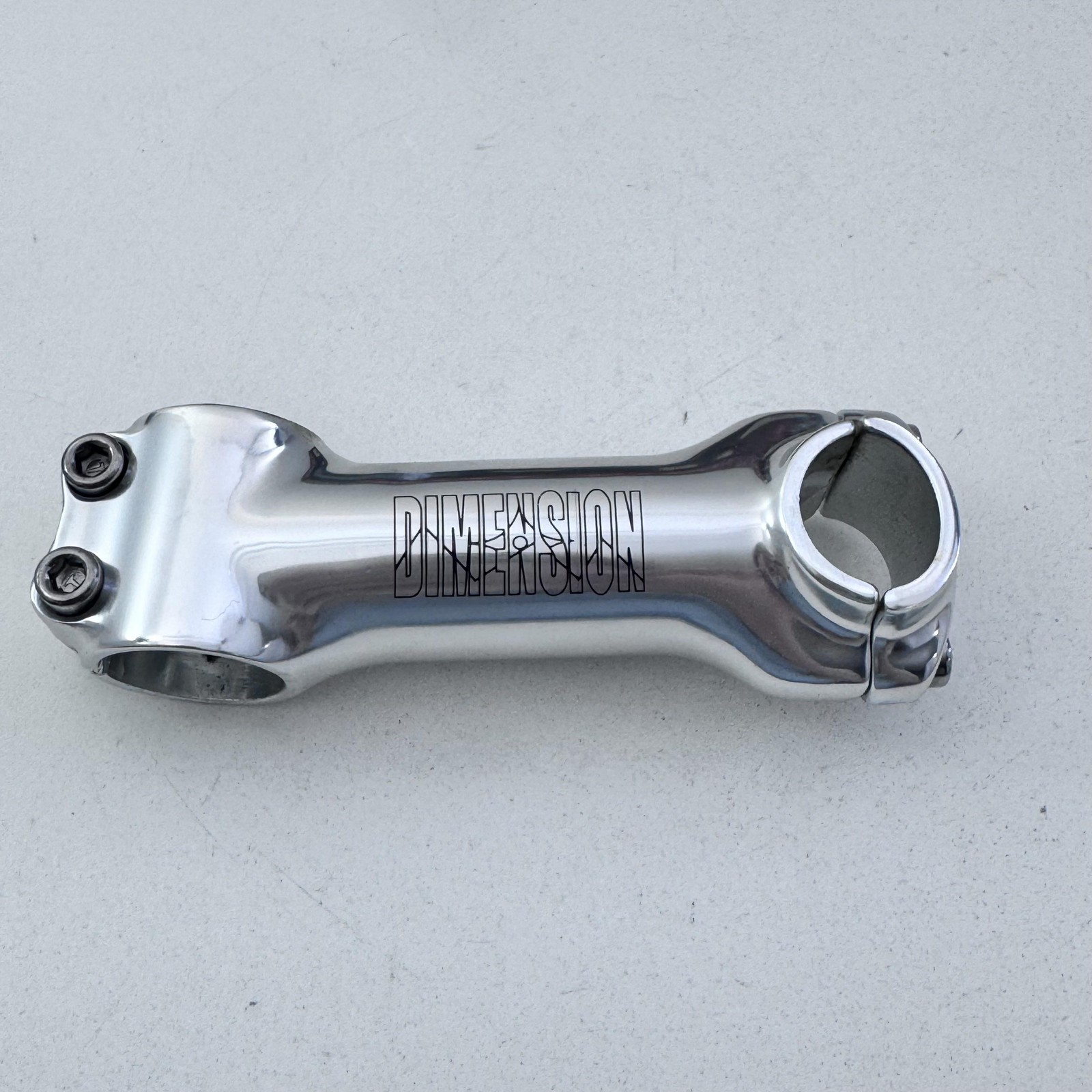 Dimension Threadless Stem 11/8 105/84mm Silver Forged Alloy QBP SM4541 DMN A47