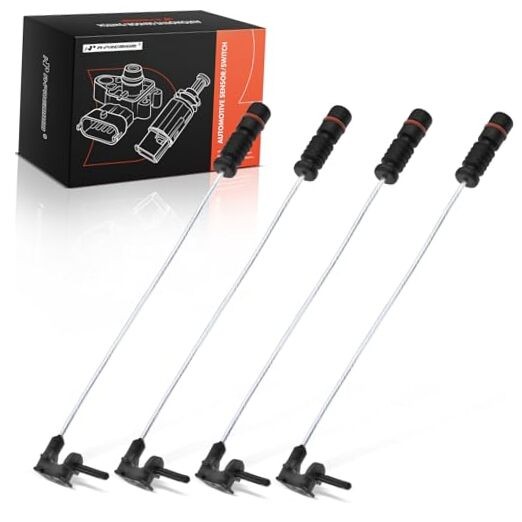 Front and Rear Disc Brake Pad Wear Sensors Compatible with Mercedes-Benz G500