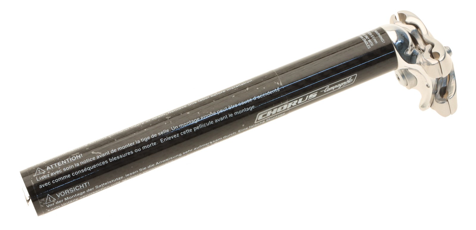 Campagnolo Chorus Carbon Seatpost 27.2mm 250mm SP4-CH27C 2004 NEW NOS