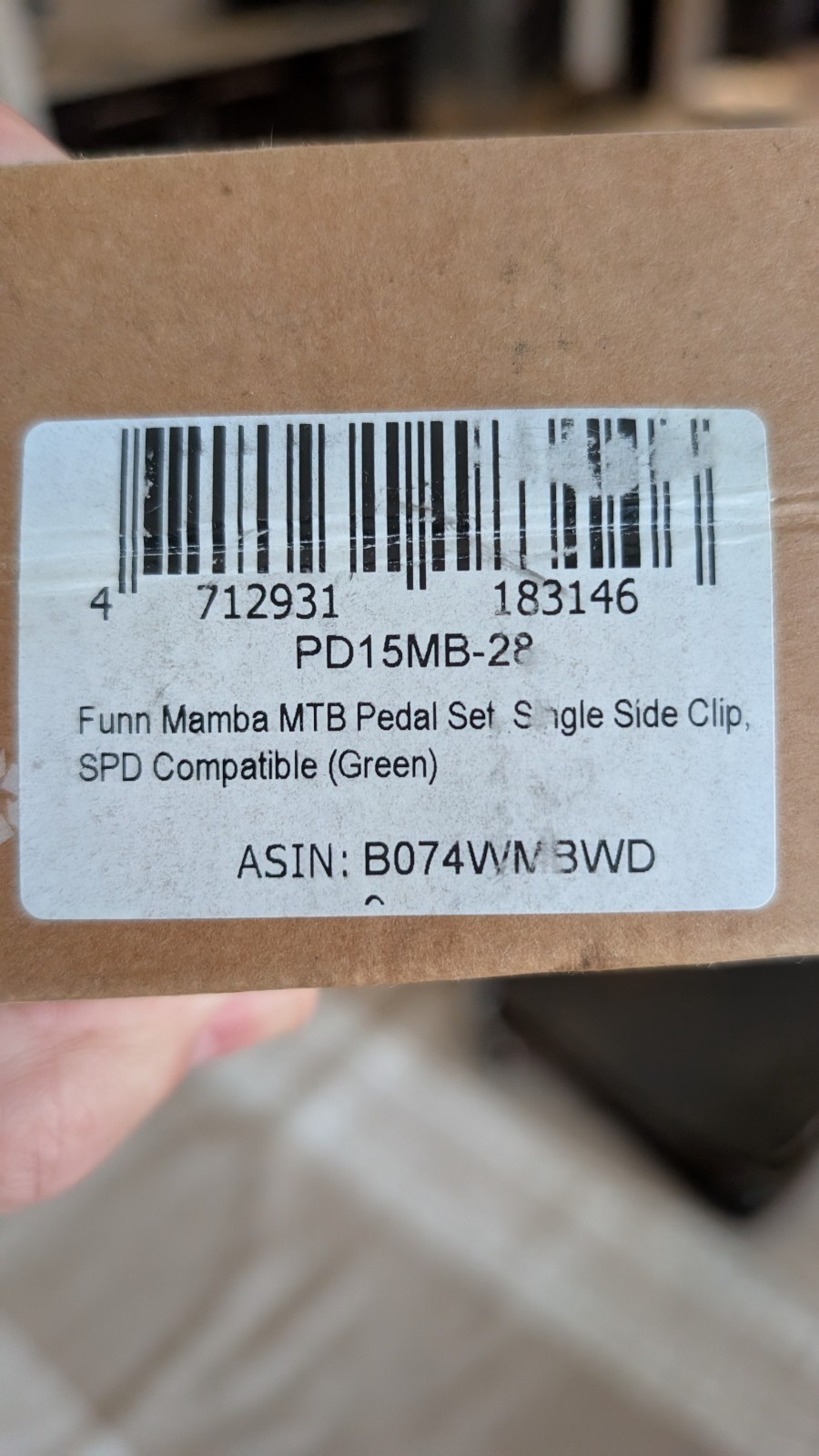 Funn Mamba Mtb Pedal Set SPD green