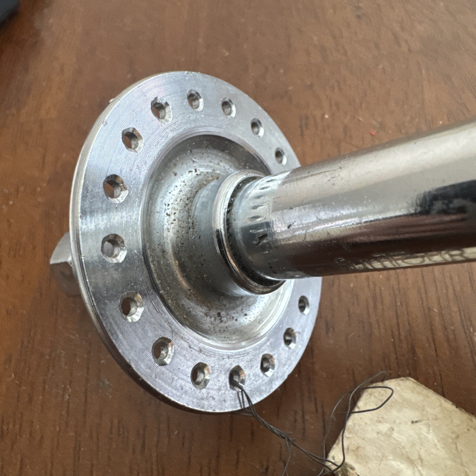 NOS Vintage Suntour 36 Hole 111mm Rear Cycling Hub – Chrome Nutted BMX Cassette