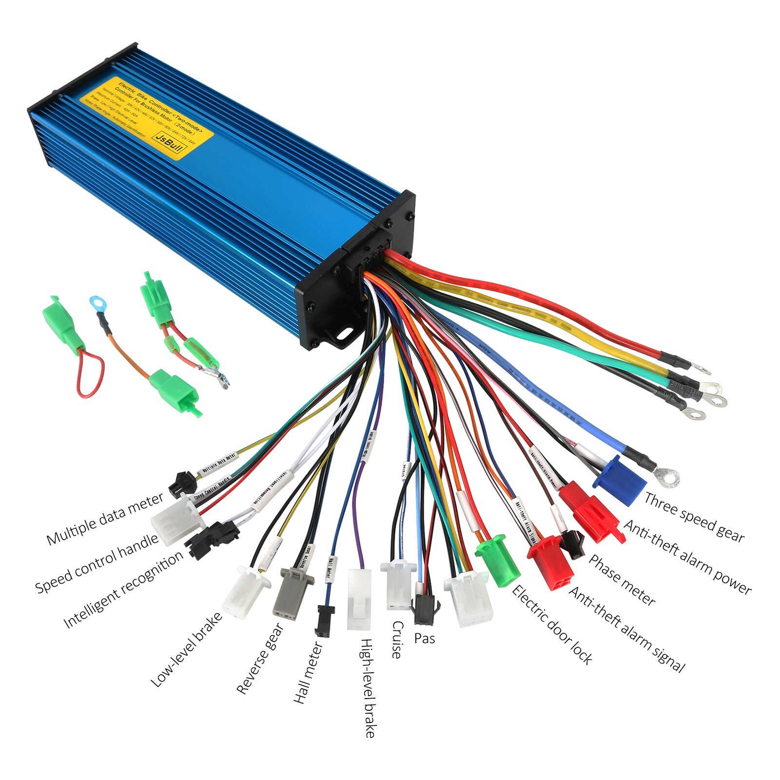 36V 48V 60V 72V 1000W-2200W Brushless Controller Kit For ATV Quad Go Kart Drift